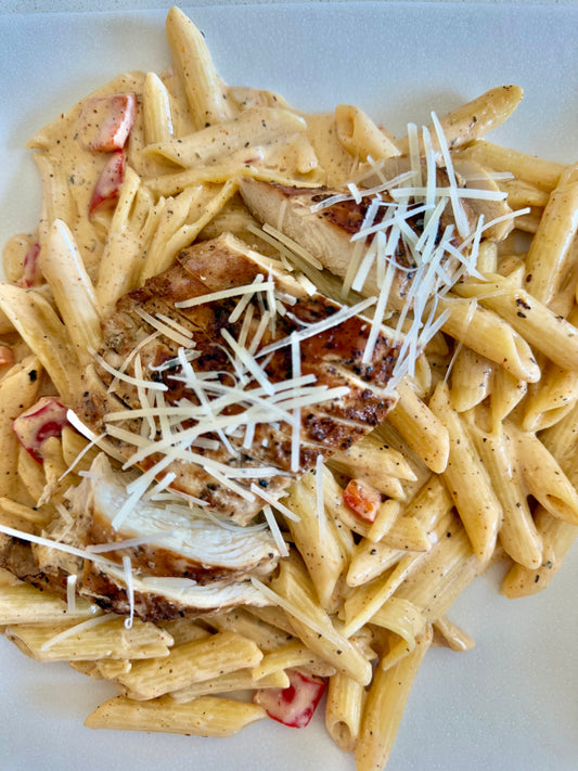 Cajun chicken pasta